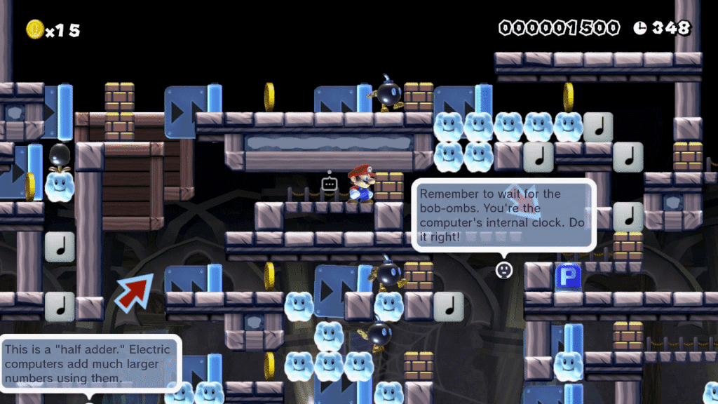 Gamer builds computer inside of Super Mario Maker