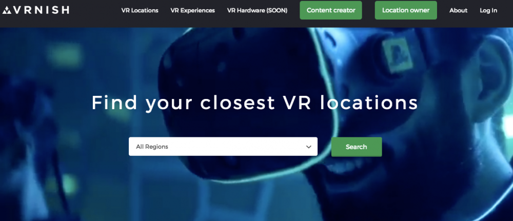 VRNISH is a web site that helps you find a VR arcade in your area.