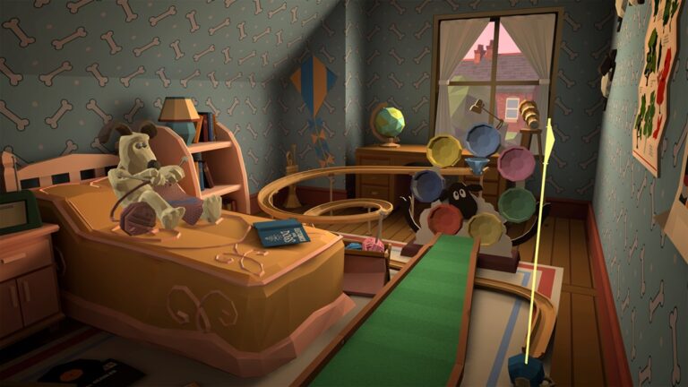 Walkabout Mini Golf: Wallace & Gromit takes place indoors.