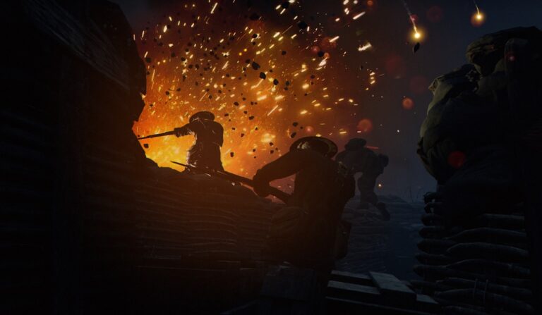 War Remains depicts the World War I Battle of Passchendaele.