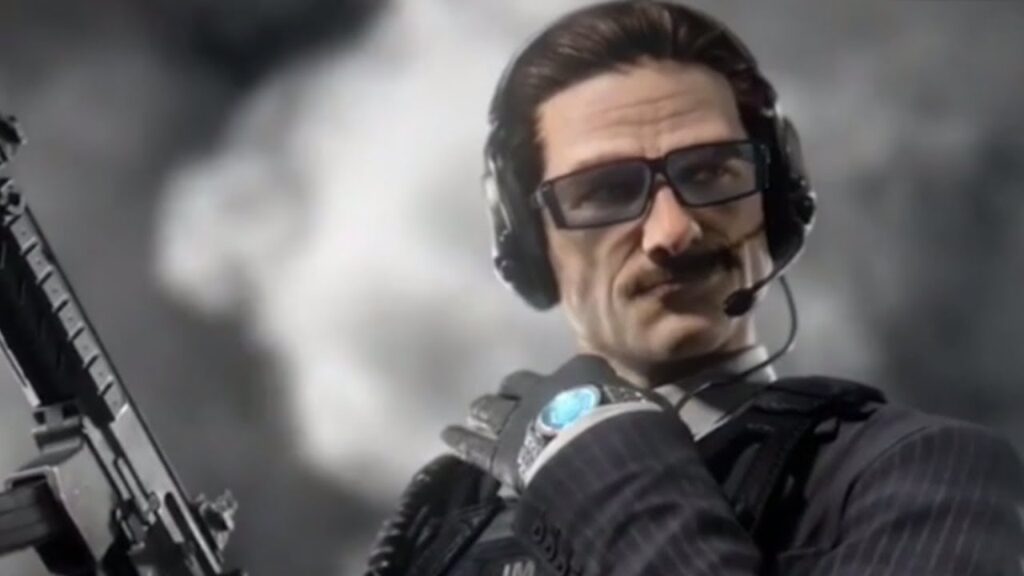 Warden from Rainbow Six: Siege.