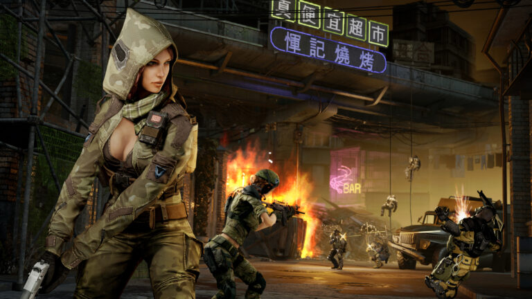 Warface female sniper