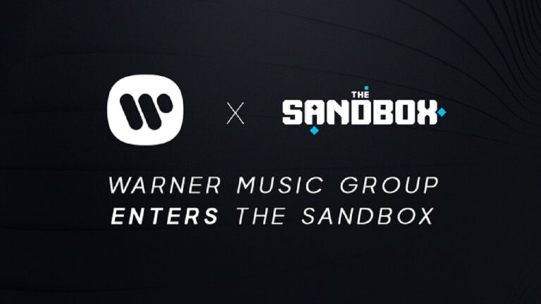 Warner Music has teamed up with The Sandbox.