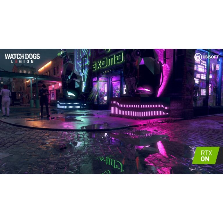RTX on in Watch Dogs: Legion.