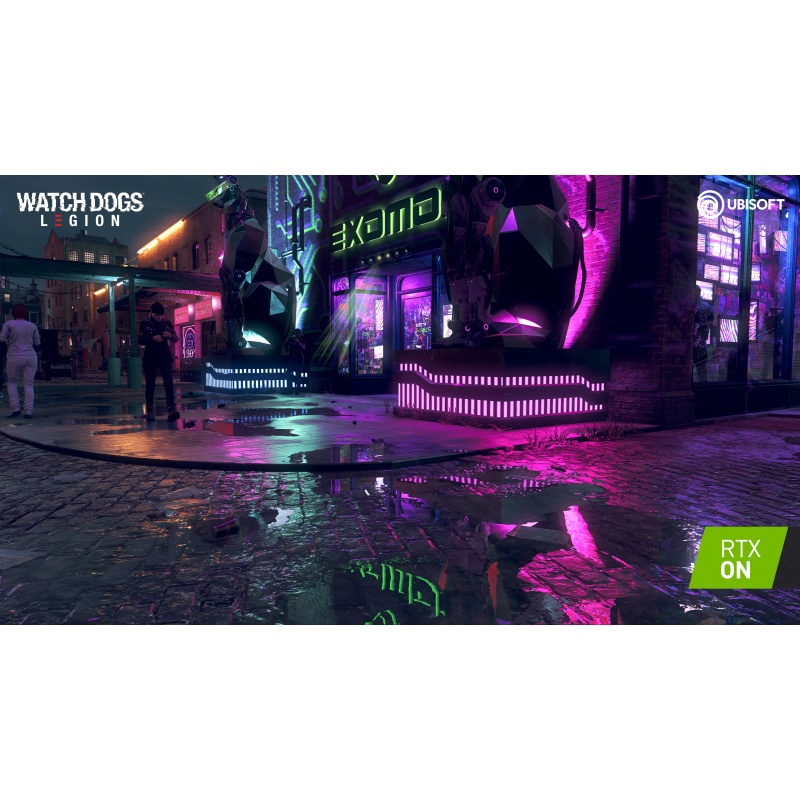 RTX on in Watch Dogs: Legion.