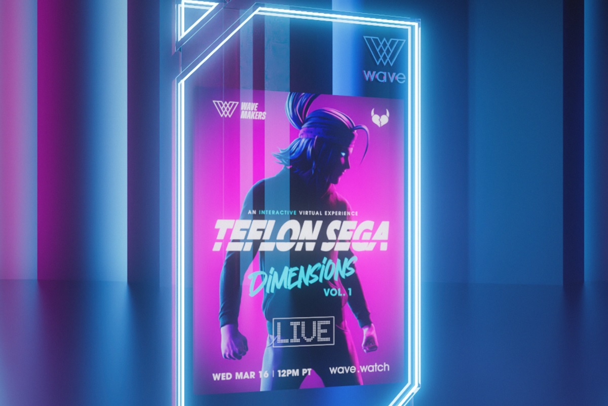 Teflon Sega is doing an NFT drop with Wave.