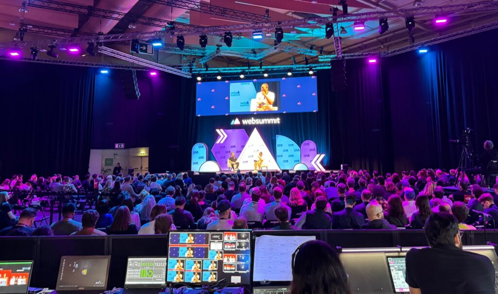 Creators drew big crowds at the Web Summit 2023 event in November.