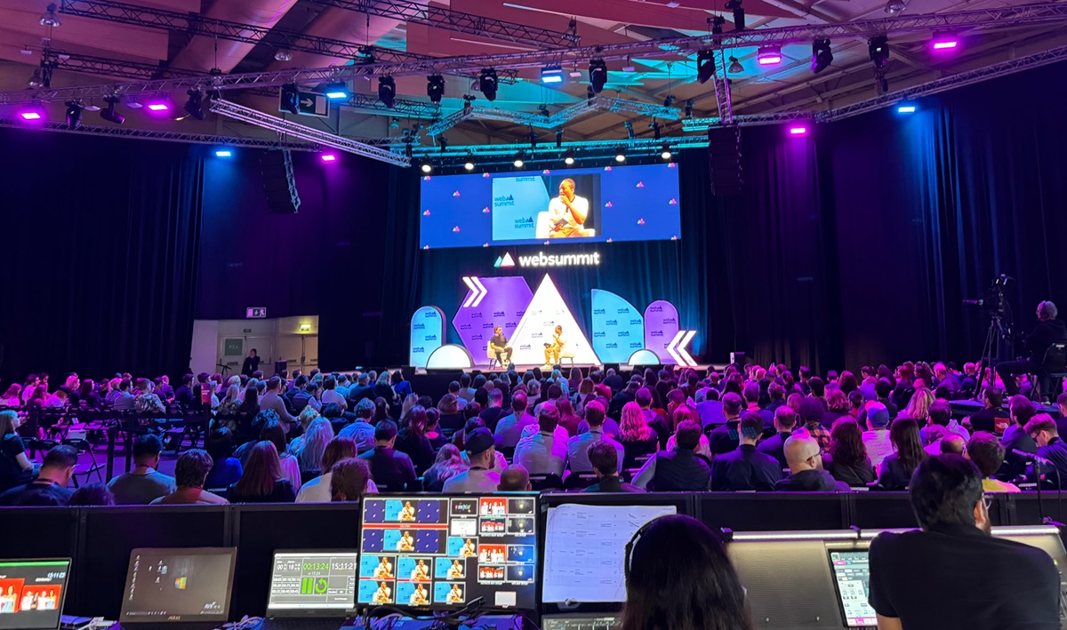 Creators drew big crowds at the Web Summit 2023 event in November.