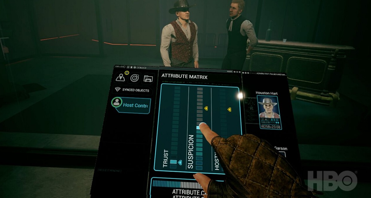 You can control your fantasy characters in Westworld Awakening.