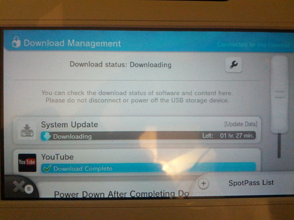 A Wii U update is available now — it should improve system stability