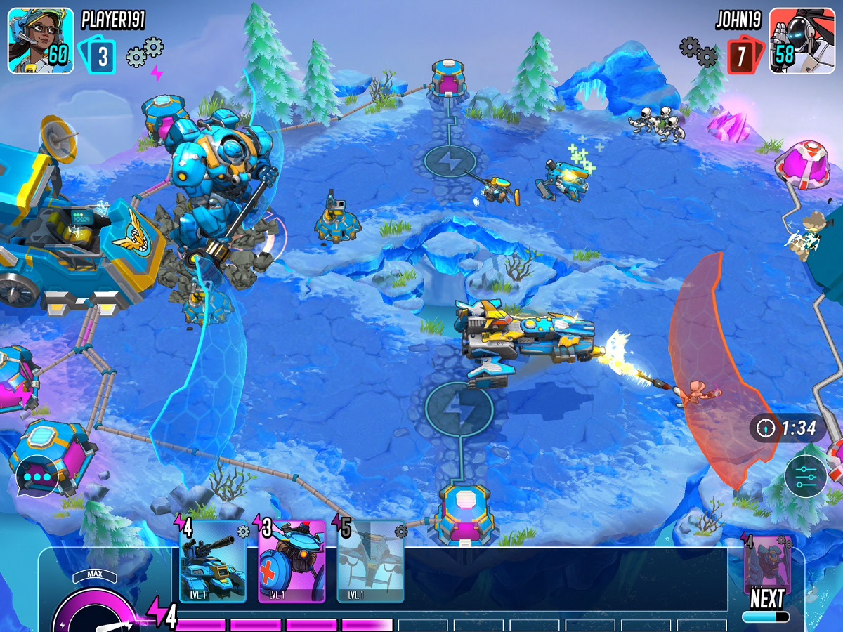Real-time strategy in Wild Beyond.