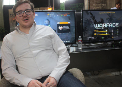 Wim Covaliers of Crytek Ukraine
