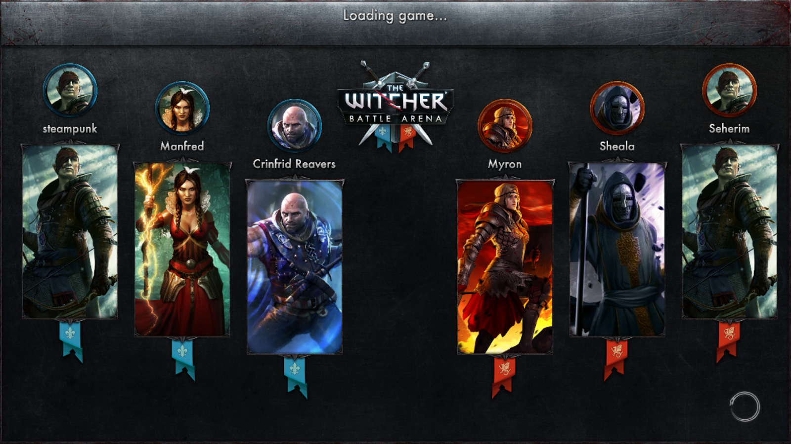 Witcher Battle Arena characters