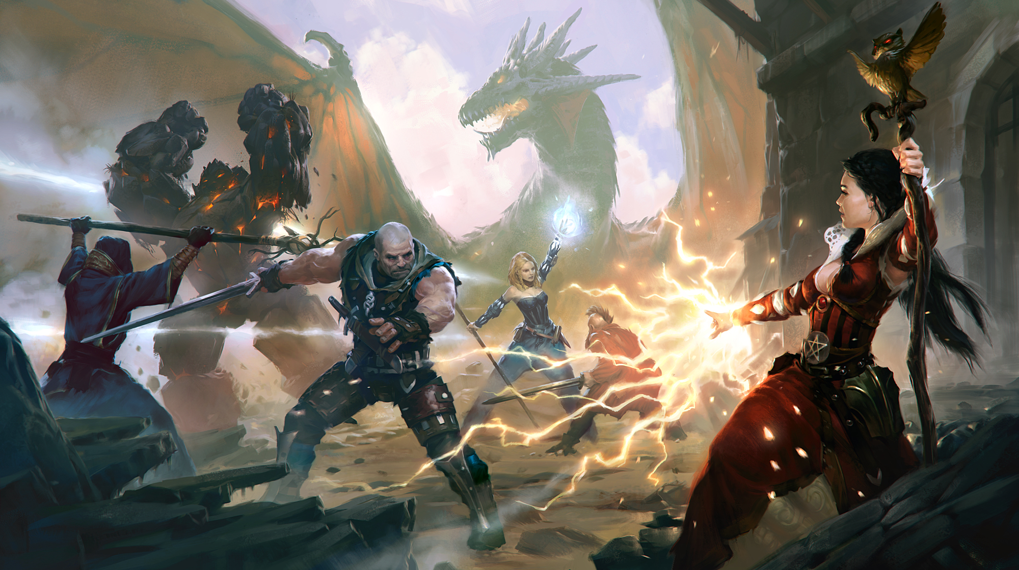 The Witcher Battle Arena art