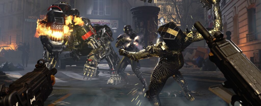 Wolfenstein: Youngblood features cool armored suits.