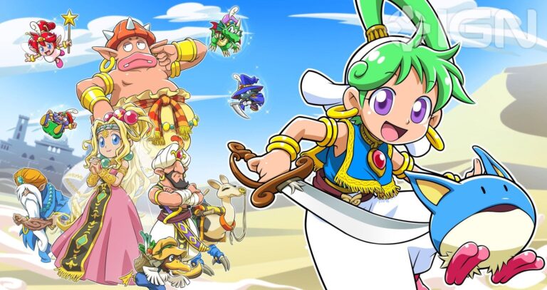 Wonder Boy: Asha in Monster World.
