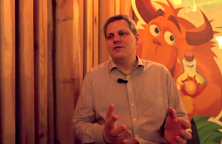 Jens Begemann, CEO and founder of Wooga