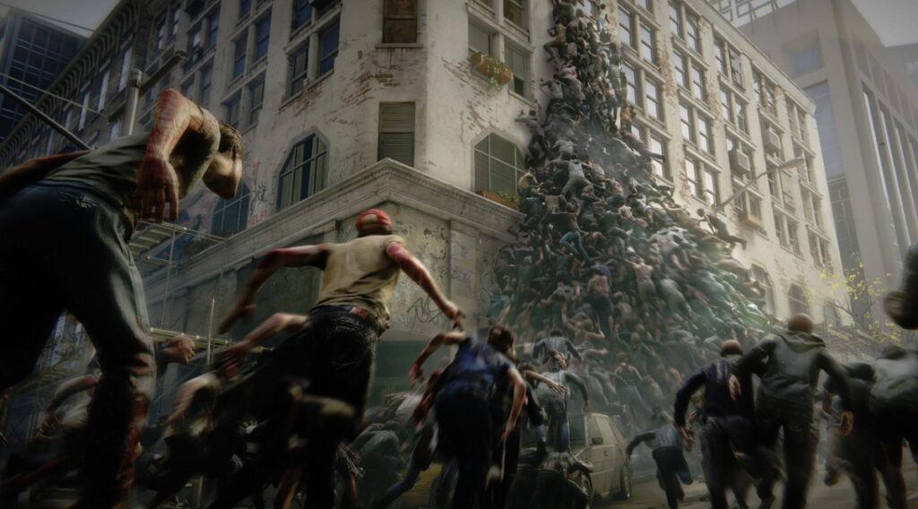 World War Z's horde.