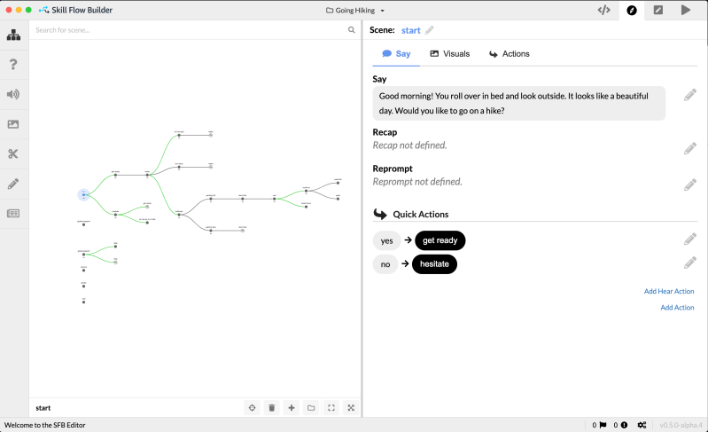 Amazon Skill Flow Builder