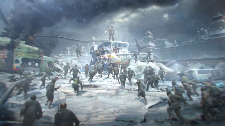 The World War Z video game features fast zombies.