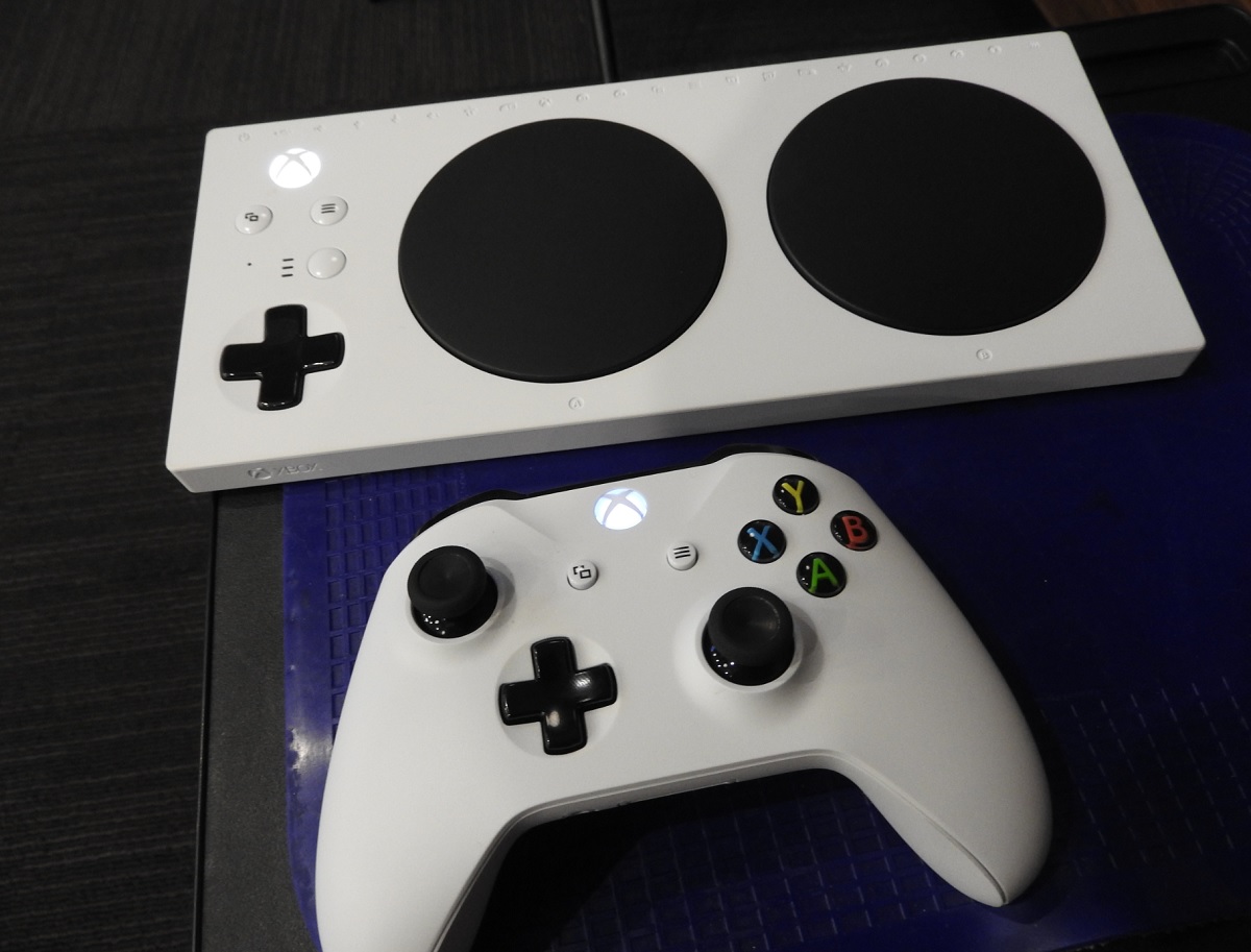 Microsoft's Xbox Adaptive Controller makes games more accessible.