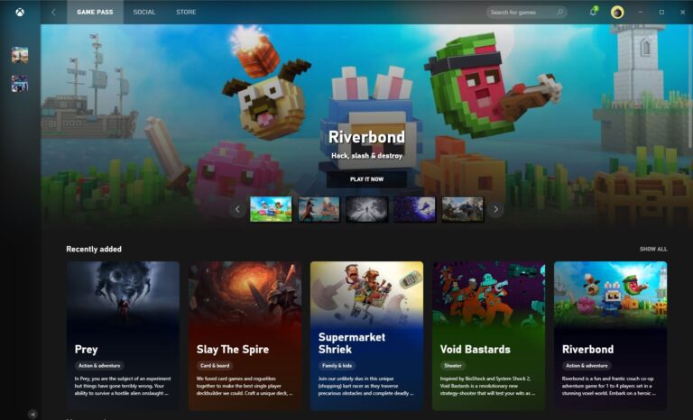 The Xbox app is available now if you have the latest Windows 10 update.