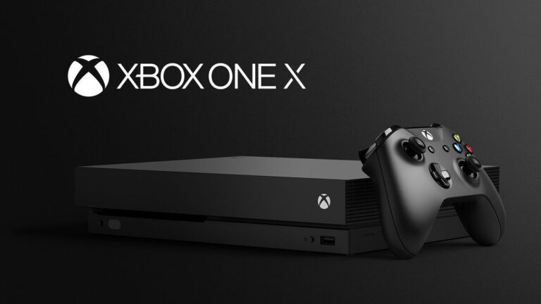 The Xbox One X.