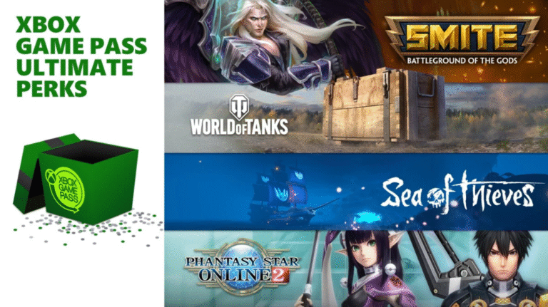 Xbox Game Pass Ultimate Perks.