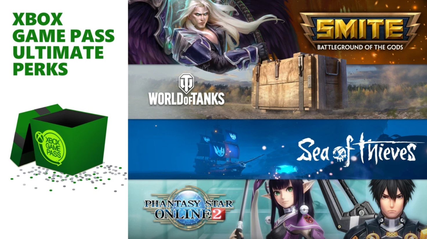 Xbox Game Pass Ultimate Perks.