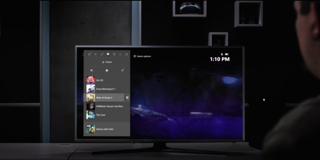 Xbox Series X Quick Resume demo.