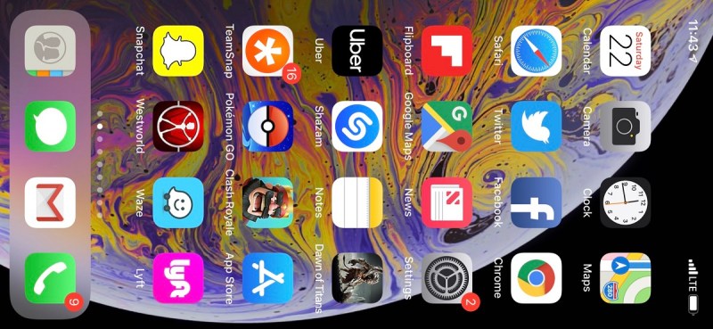 My XR screen