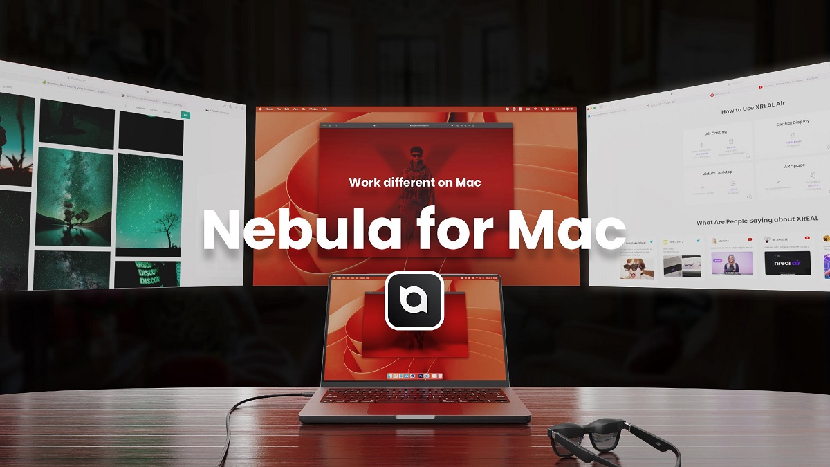 Xreal has created Nebula for Mac.