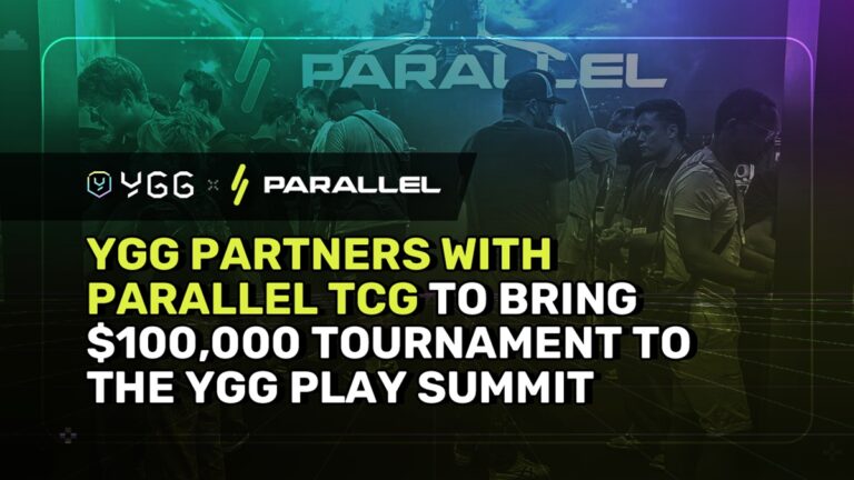 YGG is partnering with Parallel TCG.