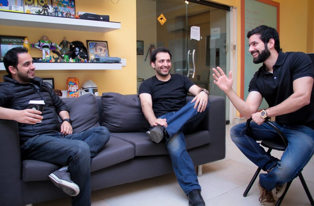 The Zaeem brothers: (left to right) Saad, Ammar, and Shayen in 2017.