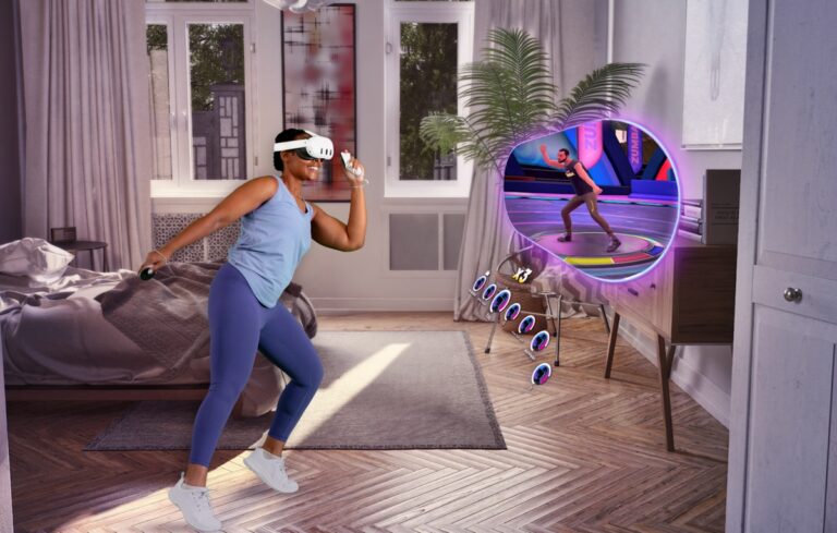Now you can take Zumba classes in the comfort of your home in VR.