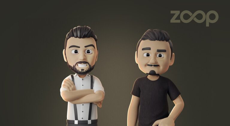 Zoop's animated avatars.