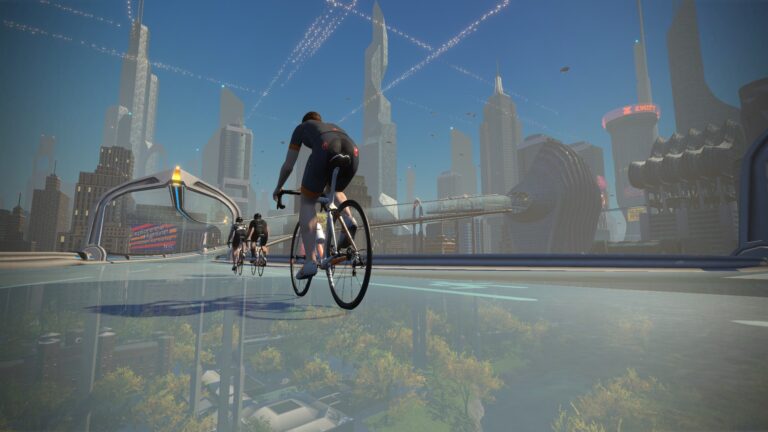 Zwift virtual world: New York