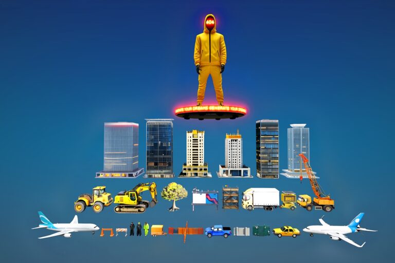 404-GEN generates 3D objects on a decentralized platform.