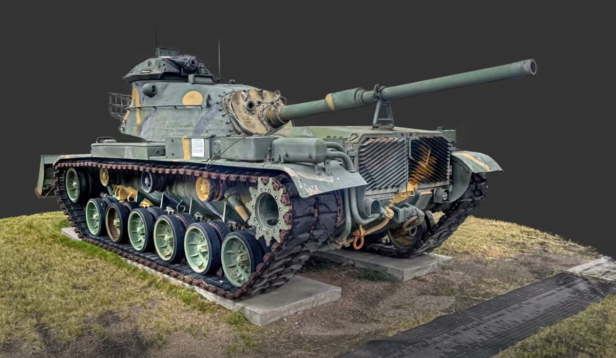 A battle tank