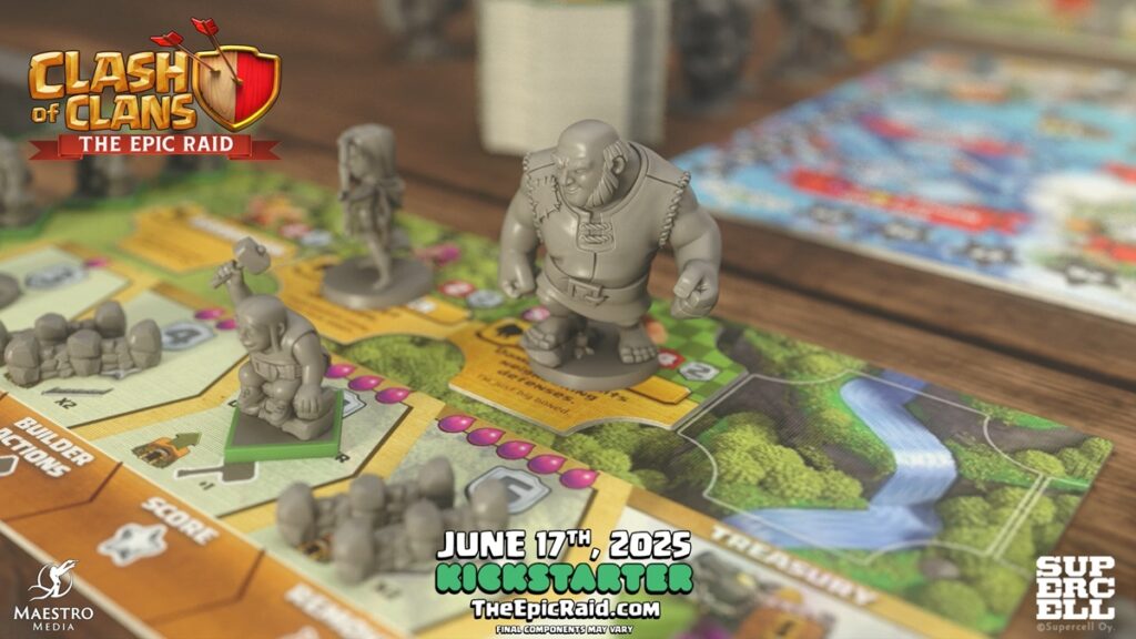 Building your army in Clash of Clans: The Epic Raid.