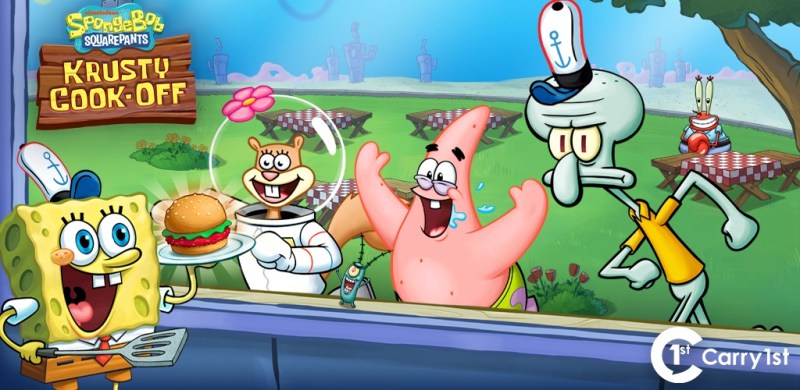 Sponge Bob: Krusty Cook-Off is licensed from Tilting Point.