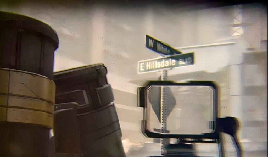 You can see the street sign post clearly in this show of VividQ's tech.