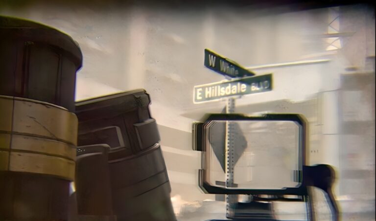 You can see the street sign post clearly in this show of VividQ's tech.