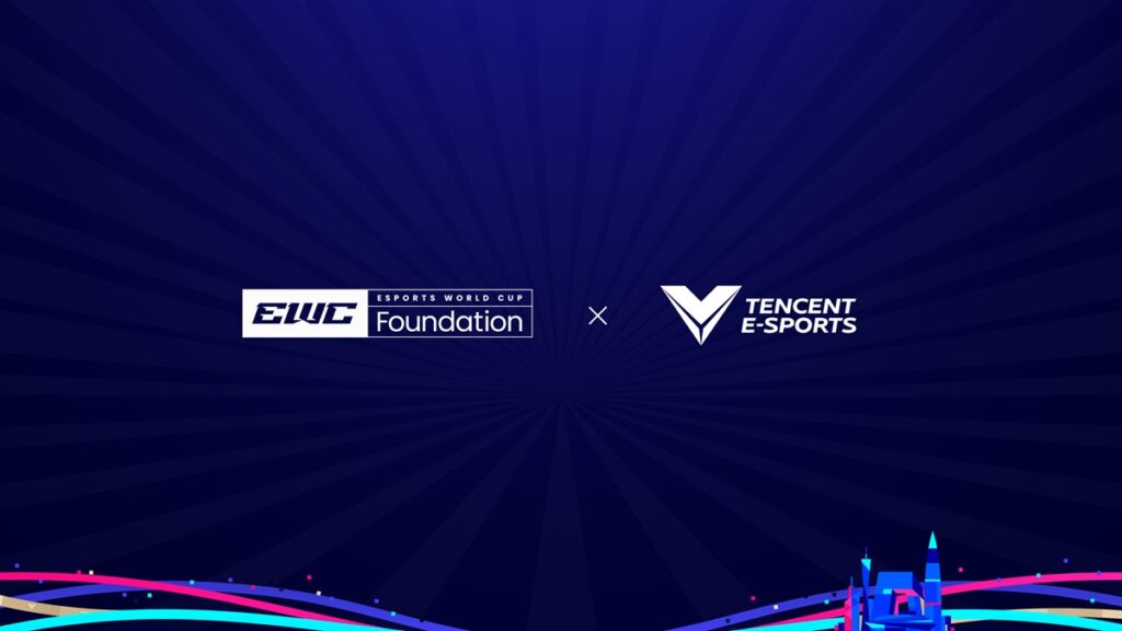 The Esports World Cup Foundation has teamed up with Tencent E-sports.