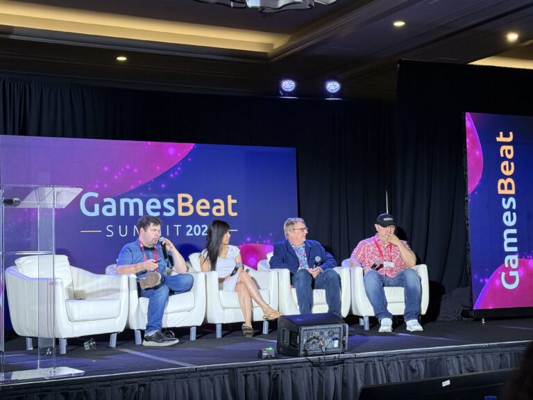 The Hollywood and Games panel at GamesBeat Summit 2025.