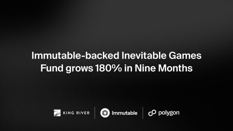Immutable's return on its investments.