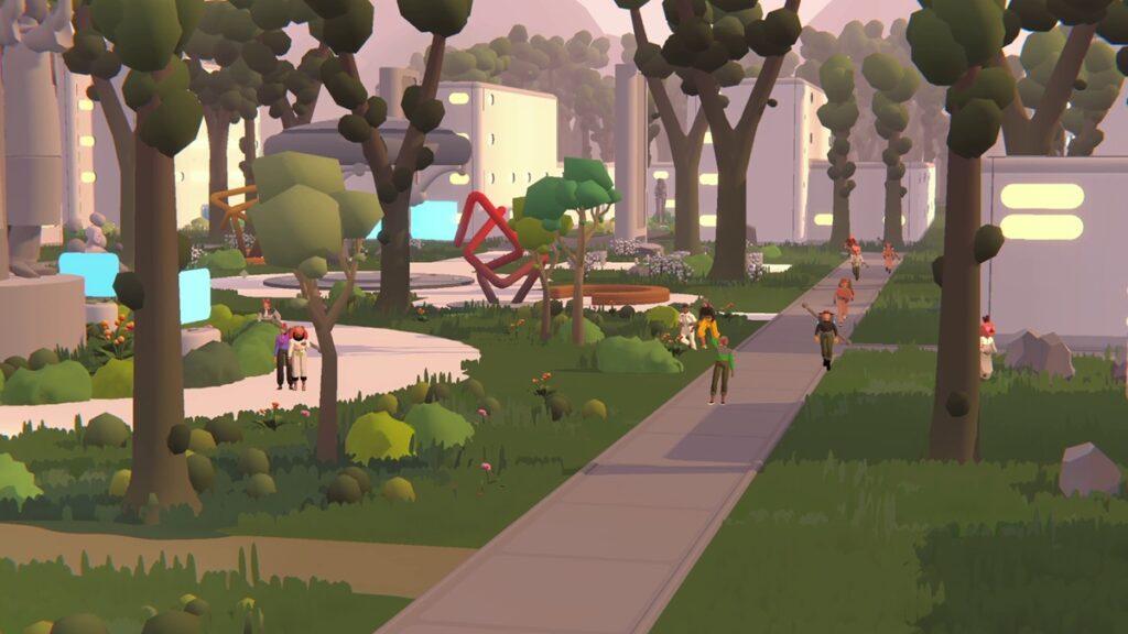 Klang Games' Seed game is a life sim on another world.
