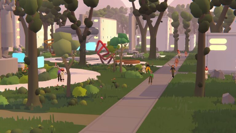 Klang Games' Seed game is a life sim on another world.
