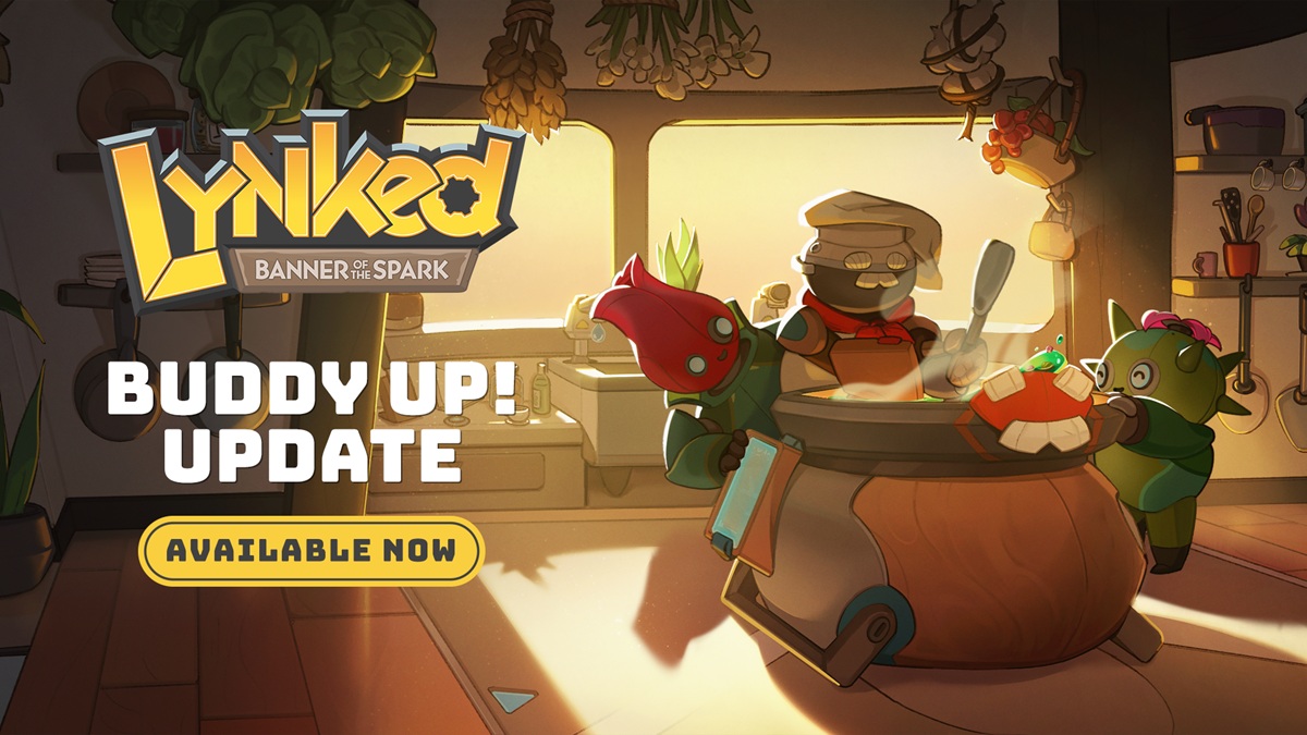 Lynked: Banner of the Spark goes 1.0 on May 22 on the PC and consoles.