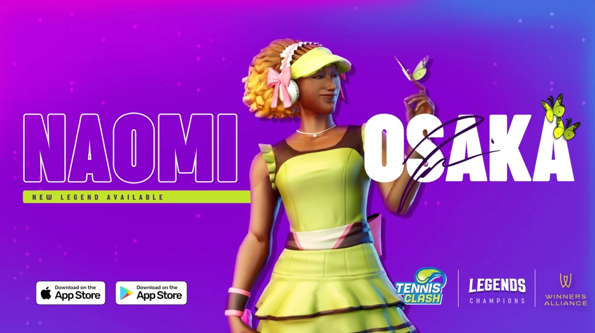 Naomi Osaka will be in Tennis Clash.